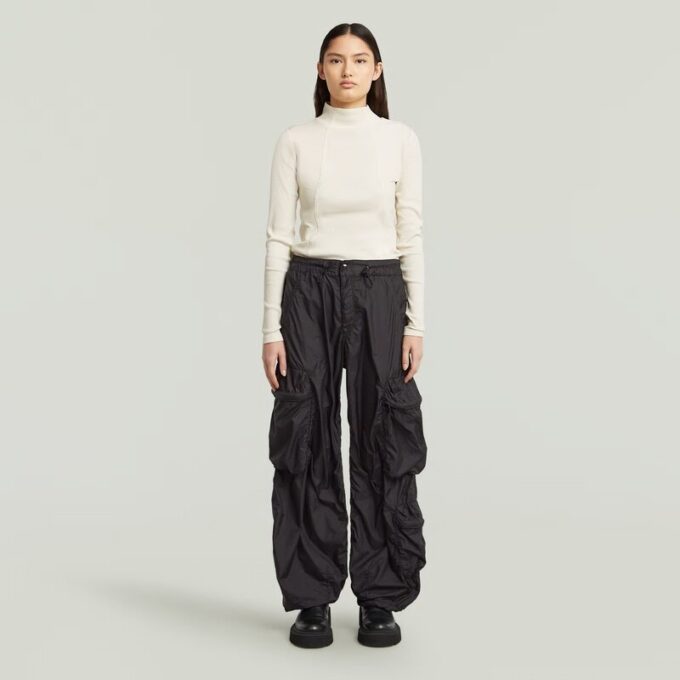 Ballong Cargo Byxor med Flerficksfickor Ballong Cargo Byxor med Flerficksfickor