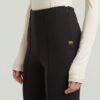 Bikerleggings med dragkedja Bikerleggings med dragkedja