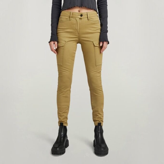 Blossite G-Shape Army High Skinny Jeans Blossite G-Shape Army High Skinny Jeans