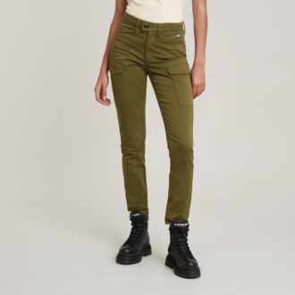 Blossite G-Shape Army High Skinny Pants