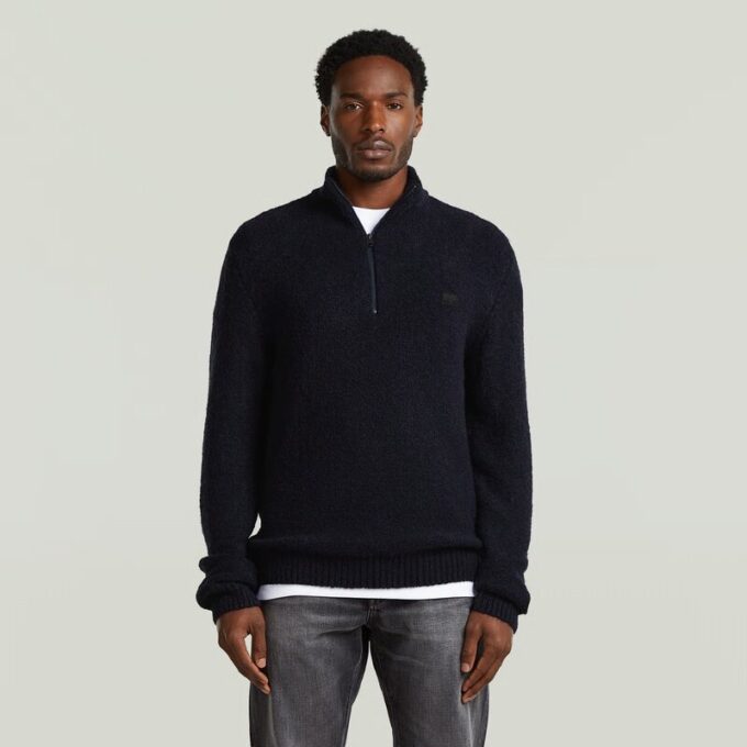 Bouclé Skipper Stickad Bouclé Skipper Stickad
