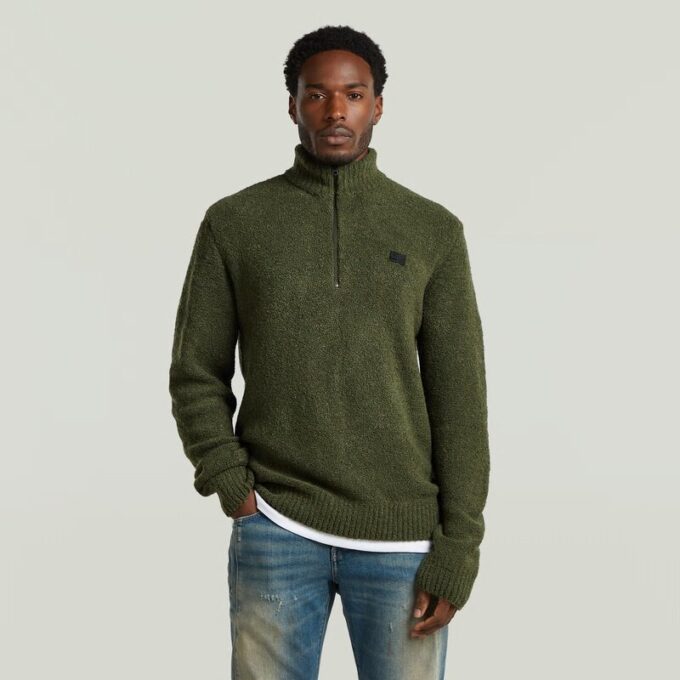 Bouclé Skipper Stickad Bouclé Skipper Stickad