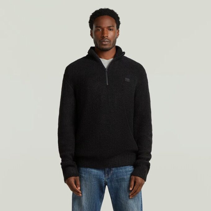 Bouclé Skipper Stickad Bouclé Skipper Stickad