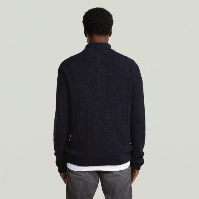 Bouclé Skipper Stickad Bouclé Skipper Stickad