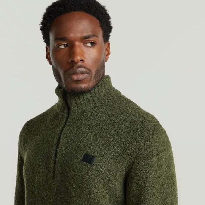 Bouclé Skipper Stickad Bouclé Skipper Stickad