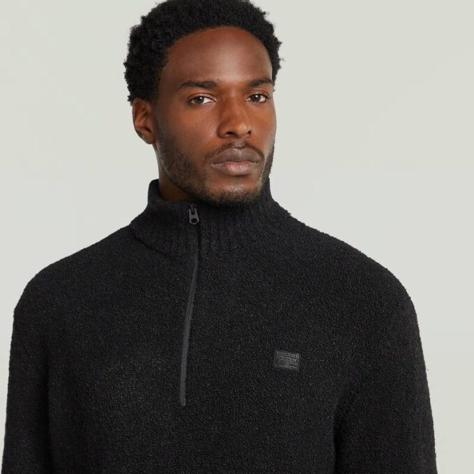 Bouclé Skipper Stickad Bouclé Skipper Stickad
