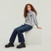 Bowey 3D Boyfriend Jeans för flickor Bowey 3D Boyfriend Jeans för flickor