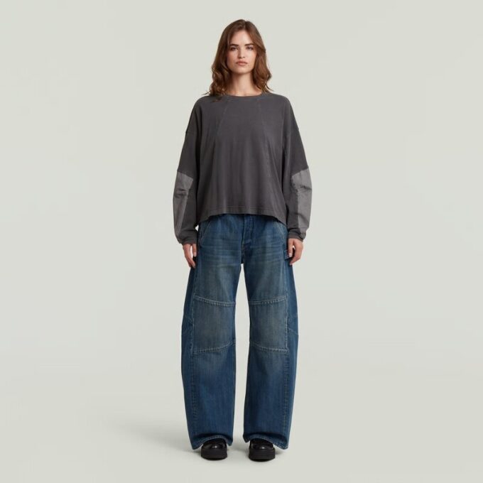 Bowey 3D Extreme Carpenter Loose Jeans