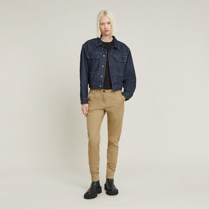 Bronson Chino med medelhög midja Bronson Chino med medelhög midja