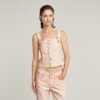 Bustier-topp med avtagbara axelband Bustier-topp med avtagbara axelband