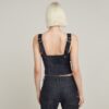Bustier-topp med avtagbara axelband Bustier-topp med avtagbara axelband