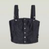 Bustier-topp med avtagbara axelband Bustier-topp med avtagbara axelband