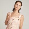 Bustier-topp med avtagbara axelband Bustier-topp med avtagbara axelband