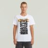 Byggnadsgrafik T-shirt Byggnadsgrafik T-shirt