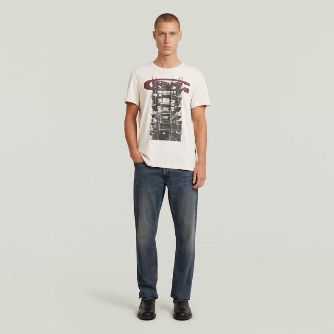 Byggnadsgrafik T-shirt Byggnadsgrafik T-shirt