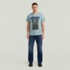 Byggnadsgrafik T-shirt