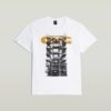 Byggnadsgrafik T-shirt Byggnadsgrafik T-shirt