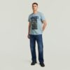 Byggnadsgrafik T-shirt