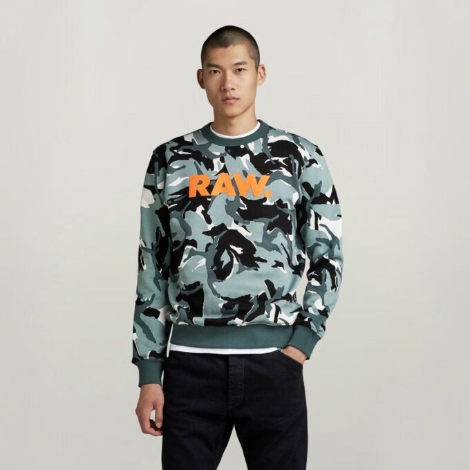 Camo RAW-tröja Camo RAW-tröja