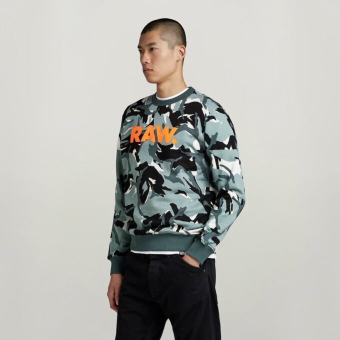 Camo RAW-tröja Camo RAW-tröja