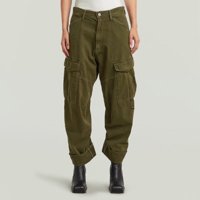 Cargo 3D Boyfriend-byxor Cargo 3D Boyfriend-byxor