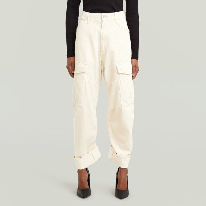 Cargo 3D Boyfriend-byxor Cargo 3D Boyfriend-byxor
