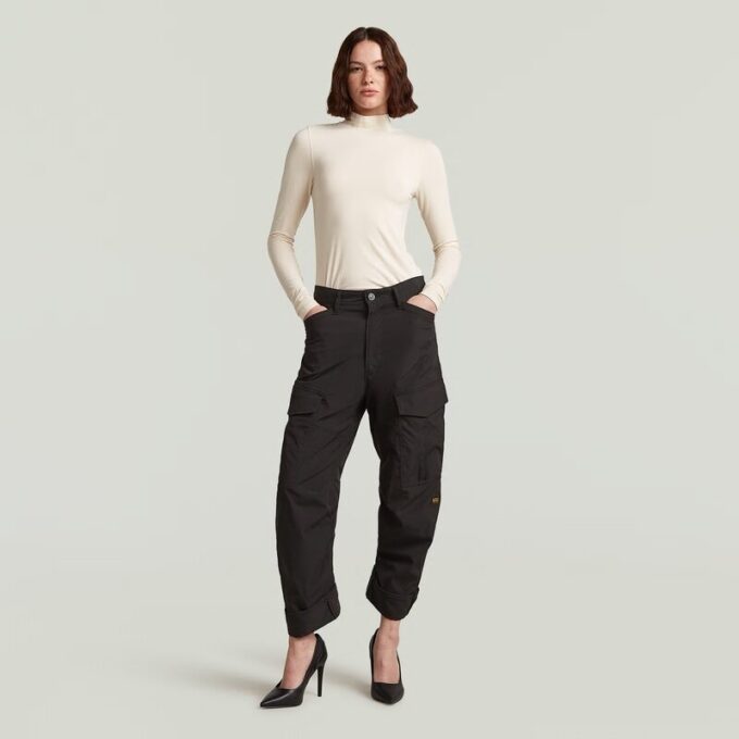 Cargo 3D Boyfriend-byxor Cargo 3D Boyfriend-byxor