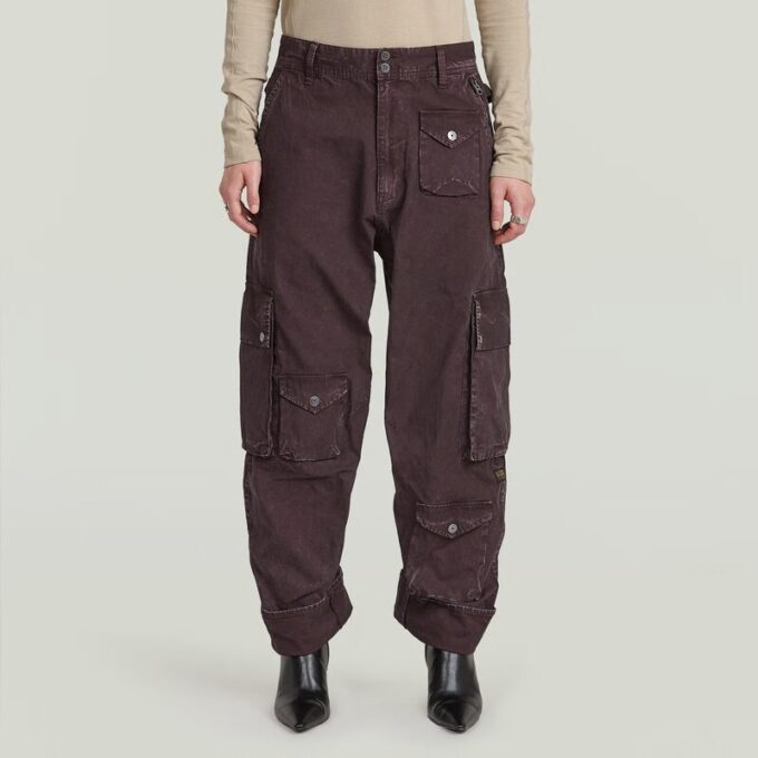 Cargo 3D Boyfriend Flerfickorsbyxor Cargo 3D Boyfriend Flerfickorsbyxor