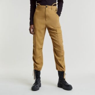 Cargo Cropped Dragsko Byxor