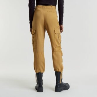 Cargo Cropped Dragsko Byxor
