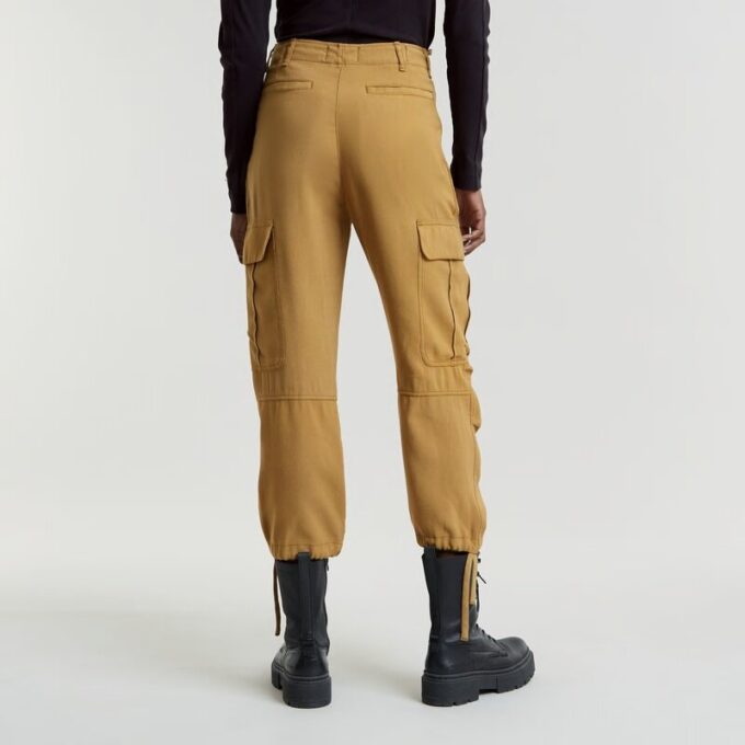 Cargo Cropped Dragsko Byxor Cargo Cropped Dragsko Byxor