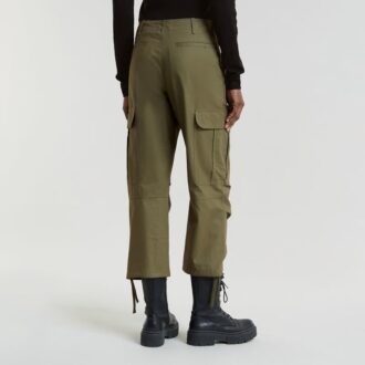 Cargo Cropped Dragsko Byxor