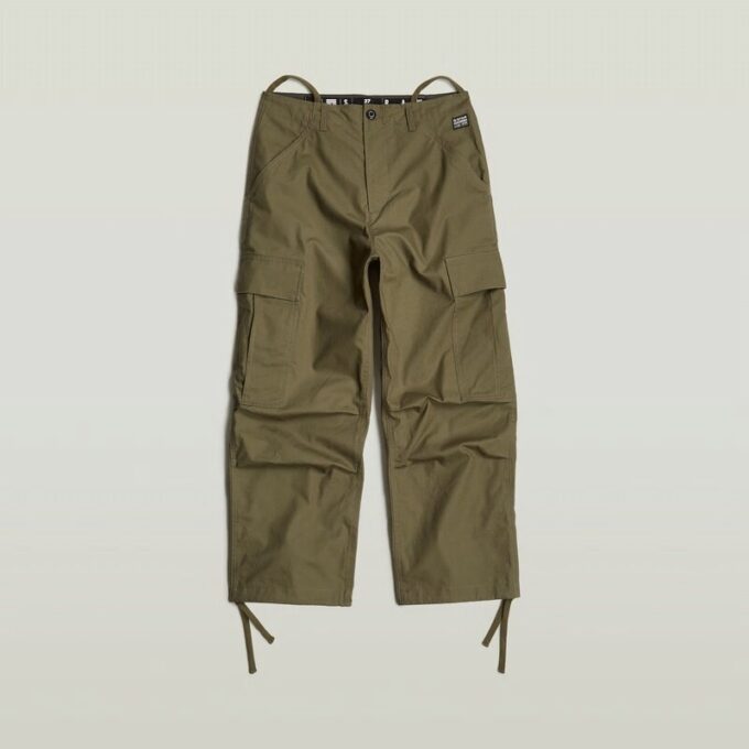 Cargo Cropped Dragsko Byxor Cargo Cropped Dragsko Byxor