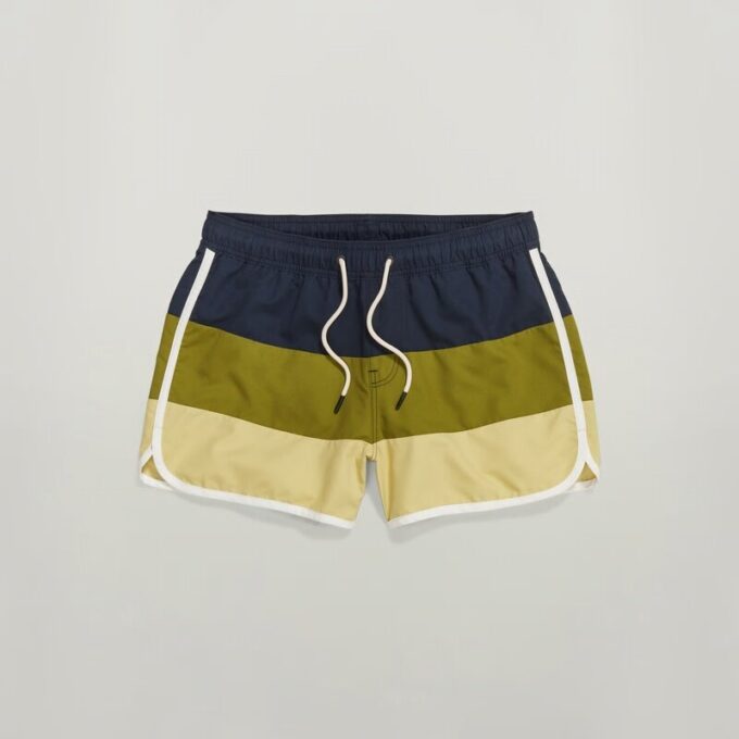 Carnic badshorts med färgblock Carnic badshorts med färgblock