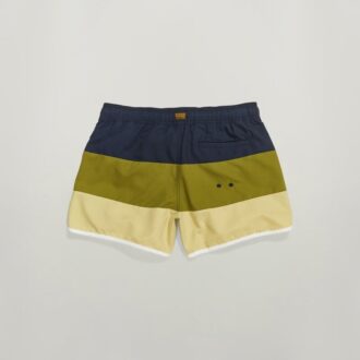 Carnic badshorts med färgblock
