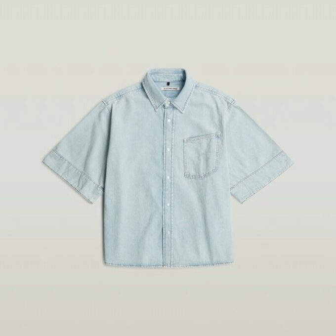 Carter denimskjorta med en ficka Carter denimskjorta med en ficka