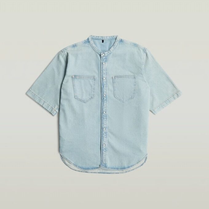 Carter denimskjorta med två fickor Carter denimskjorta med två fickor