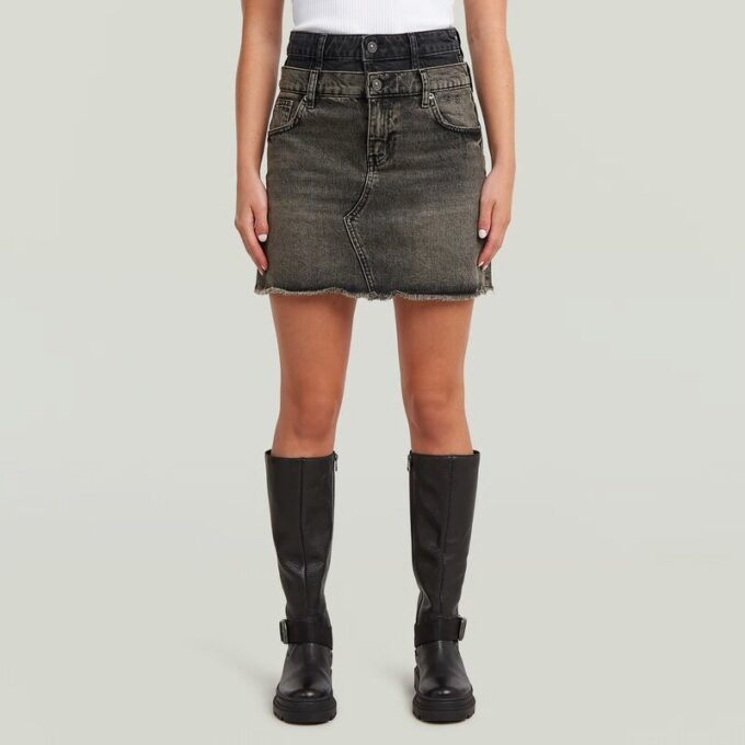 Carter minikjol med dubbelt midjeband Carter minikjol med dubbelt midjeband