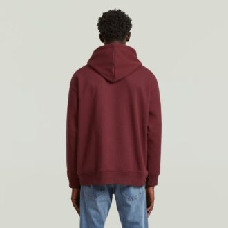 Chenille Avslappnad Hoodie