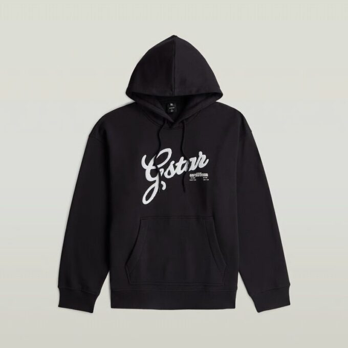 Chenille Avslappnad Hoodie Chenille Avslappnad Hoodie