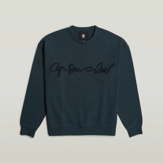 Chenille G-Script Lös Tröja Chenille G-Script Lös Tröja