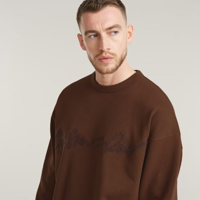 Chenille G-Script Lös Tröja Chenille G-Script Lös Tröja