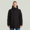 Clean Vodan vadderad parkas med huva