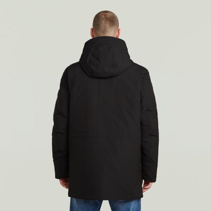 Clean Vodan vadderad parkas med huva