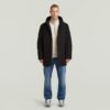Clean Vodan vadderad parkas med huva
