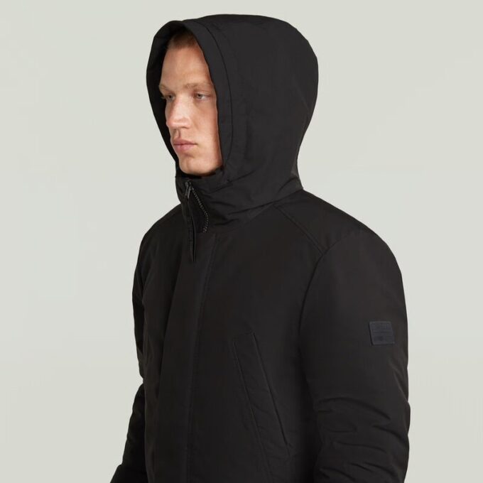 Clean Vodan vadderad parkas med huva