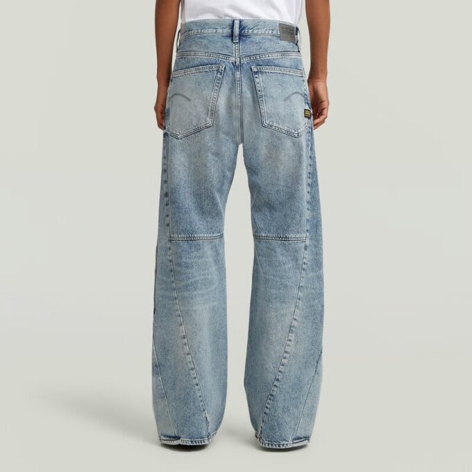 Contor 3D-jeans med breda veck Contor 3D-jeans med breda veck