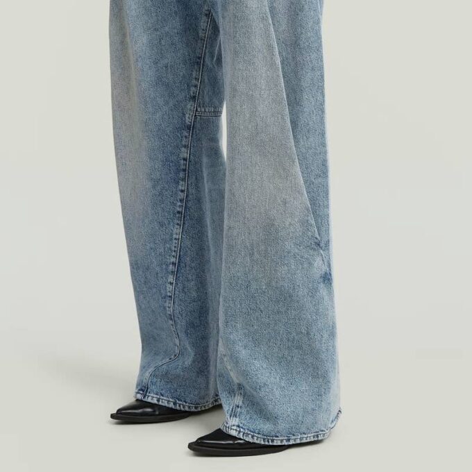 Contor 3D-jeans med breda veck Contor 3D-jeans med breda veck