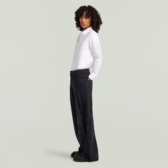 Contor 3D-jeans med breda veck Contor 3D-jeans med breda veck