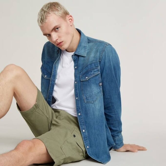 Dakota Slim Jeansskjorta Dakota Slim Jeansskjorta